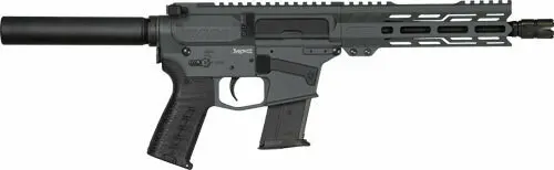 dCMMG PISTOL, BANSHEE, Mk57, 5.7X28, 8", SNIPER GRY W/SBA3