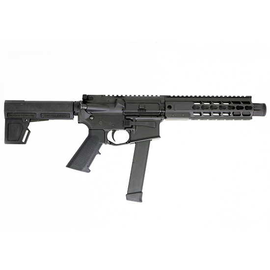 Brigade BM9 forged 9MM AR 9" pistol Graphite Black Urail; KAK pistol brace Uses 33 Round Glock Style Magazine
