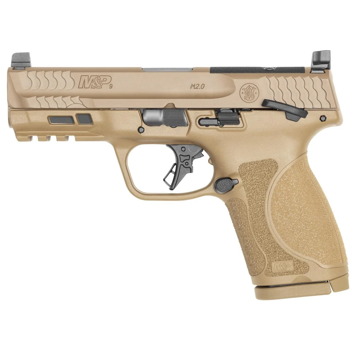 SMITH & WESSON M&P 9 COMPACT M2.0 FDE 4in. PSTL O/R TS 15RD-img-0