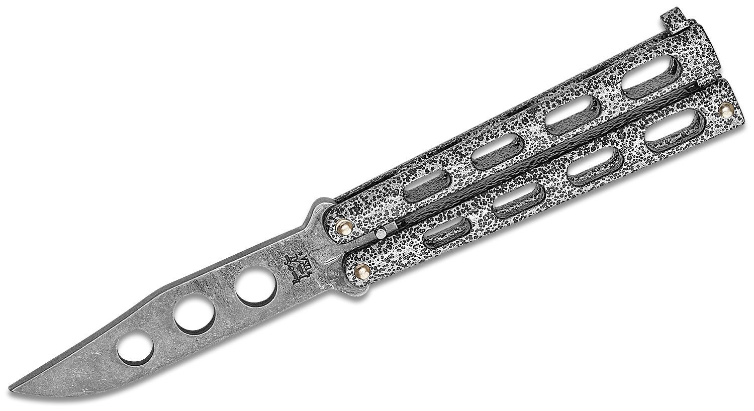 Bear & Son 113TR 4" Silver Vein Butterfly Trainer