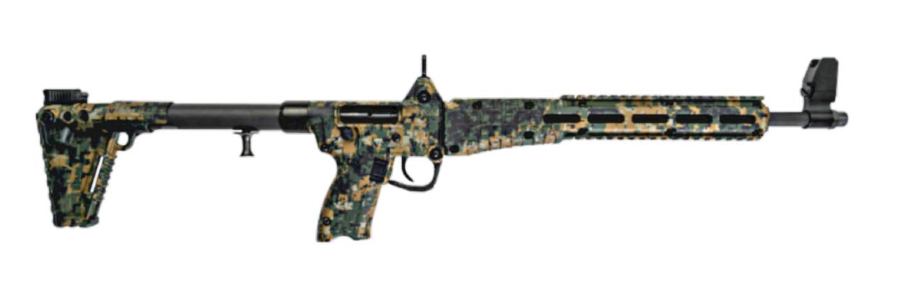 KELTEC SUB 2000 9MM RFL WDLND DIGI CAMO