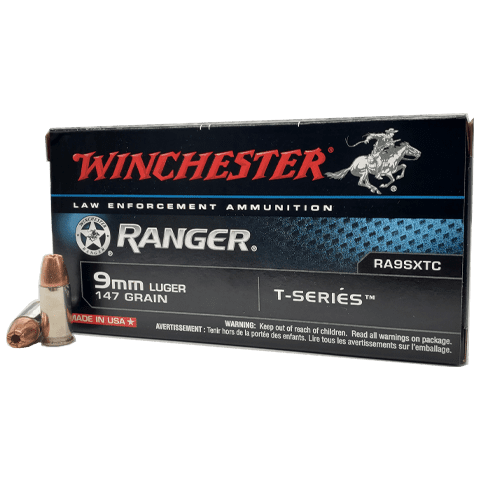 WINCHESTER RANGER 9MM 147G 50RD BOX