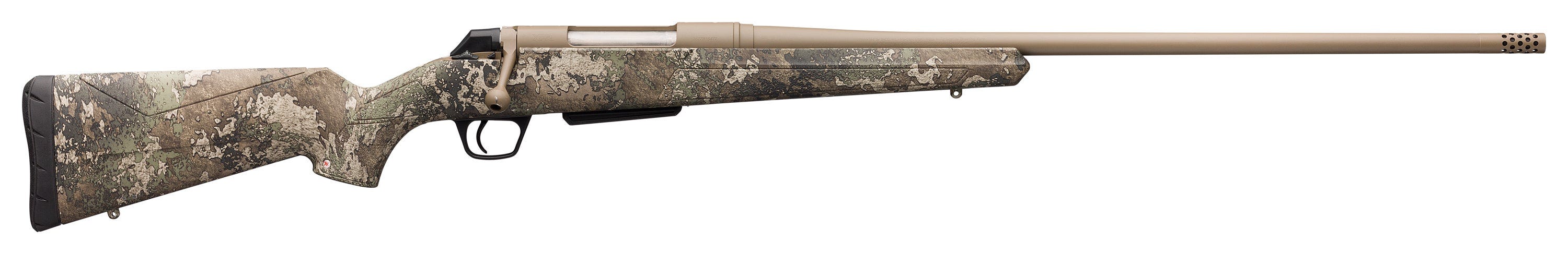 WINCHESTER XPR TTS RIB 223 REM 22" BBL W/MB FDE FINISH TRUE TIMBER STRARA CAMO 5/RD DBM