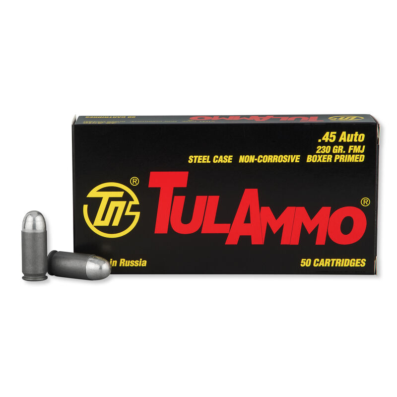 TULAMMO 45ACP 230GR FMJ 50RD BOX