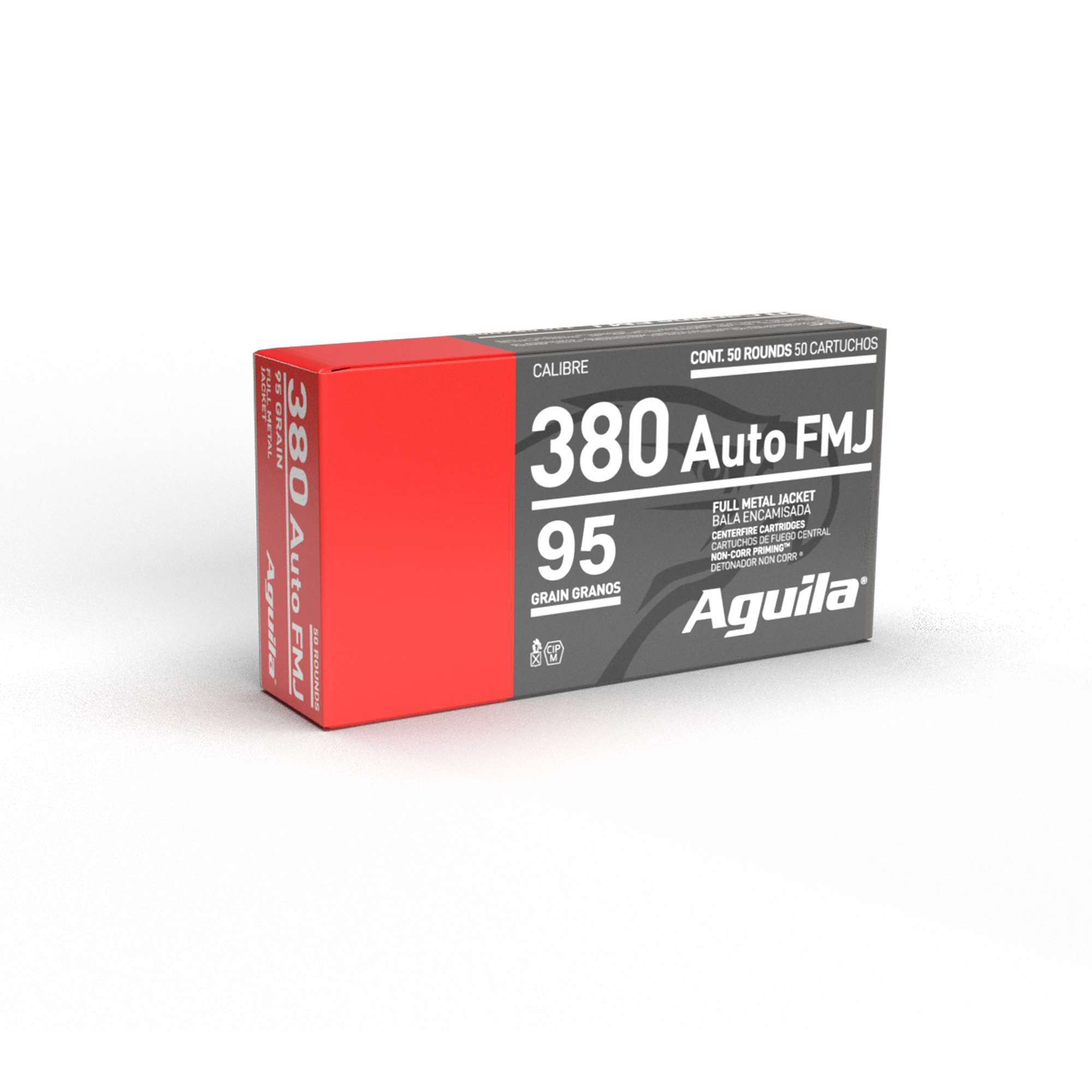 Aguila 380 Auto 95gr FMJ 50-Round