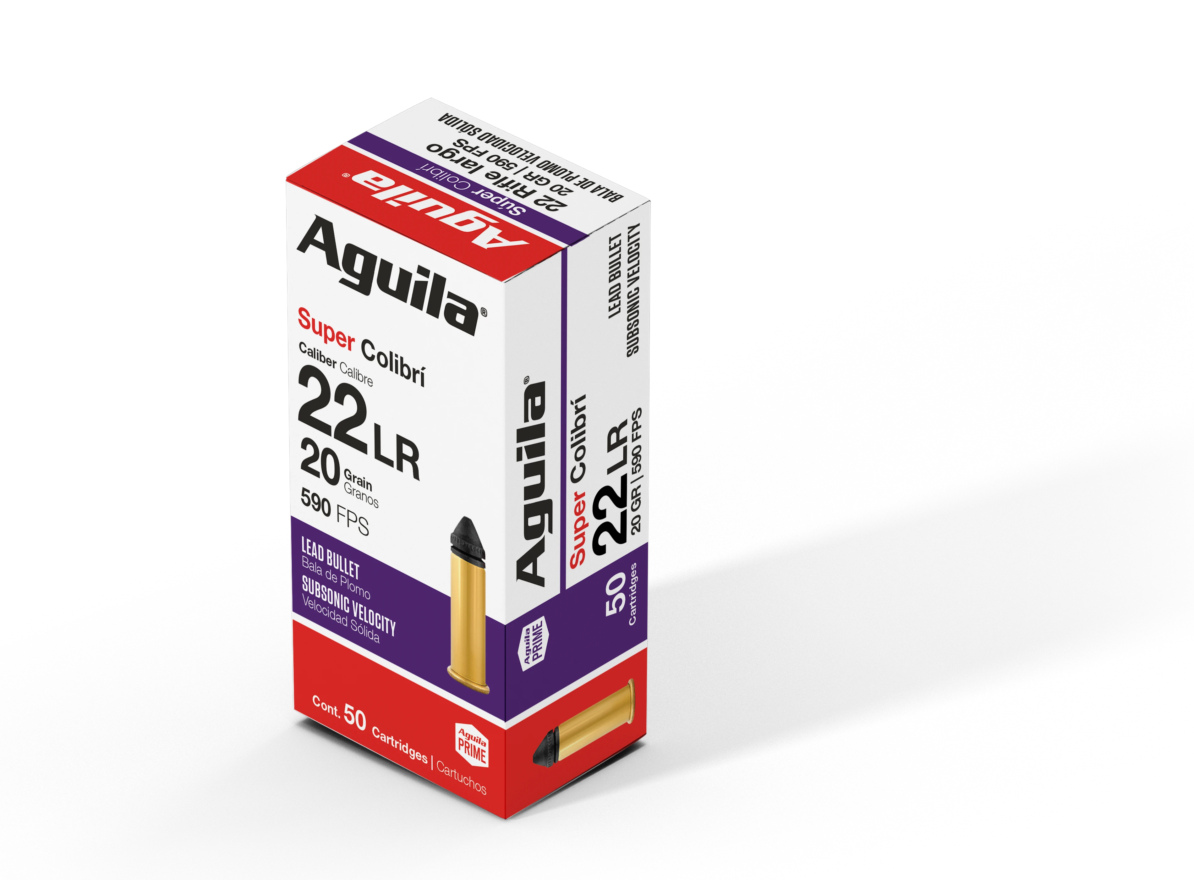 Aguila Super Colibri .22 LR 20 Grain Rimfire Ammunition