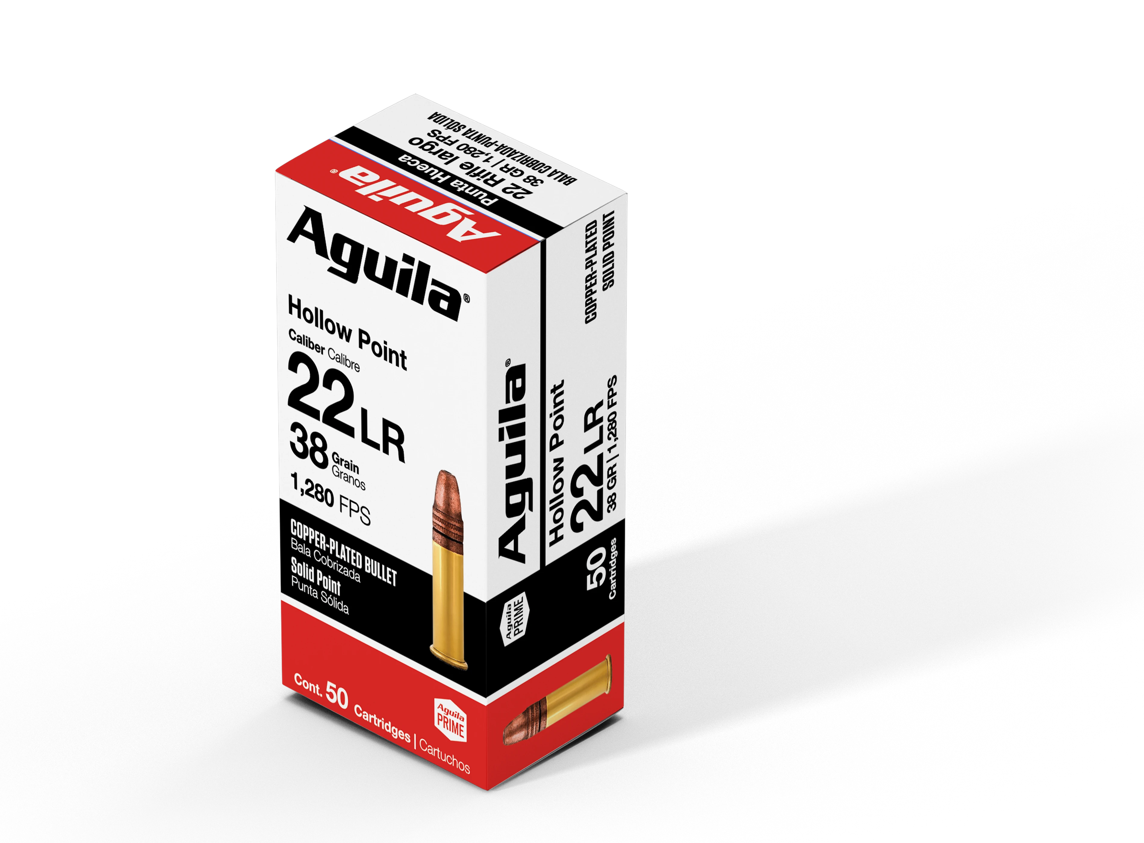 Aguila Super Extra .22 LR 38 gr HP High Velocity 50-Round Box