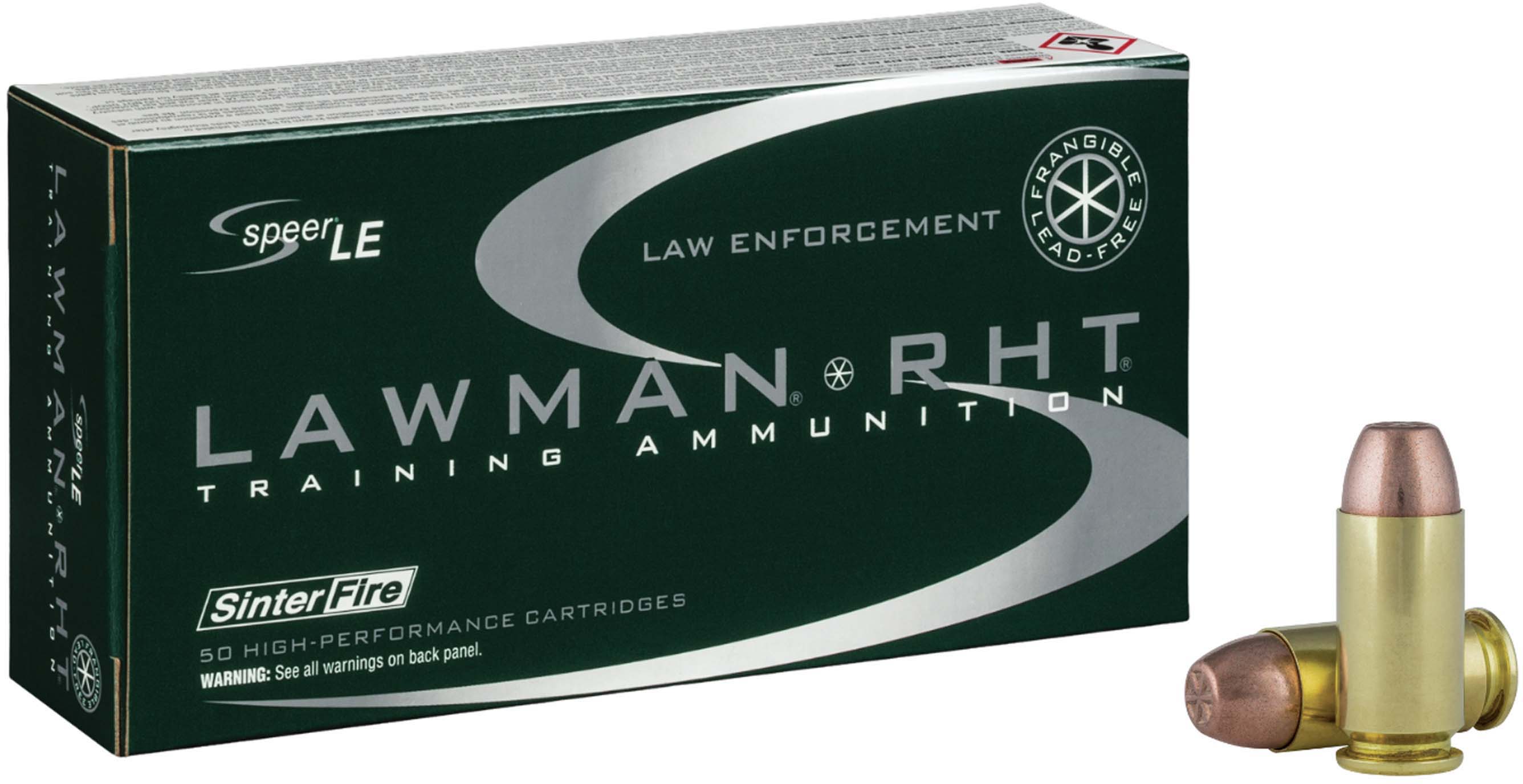 CCI Speer Lawman .40 S&W Frangible Training Ammo