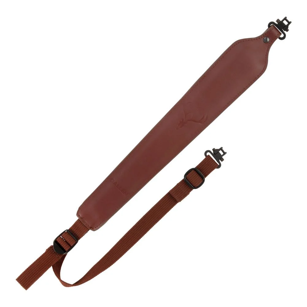 ALLEN SLING PADDED EMBOSSED W/ SWIVELS BROWN