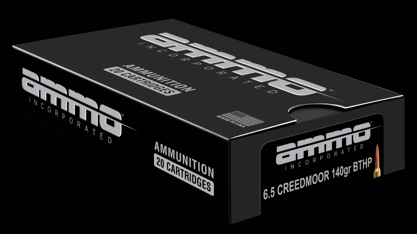 AMMO INC 6.5CM 140G BTHP 20RD BX