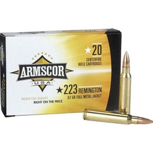 ARMSCOR 223 REM 62GR FMJ