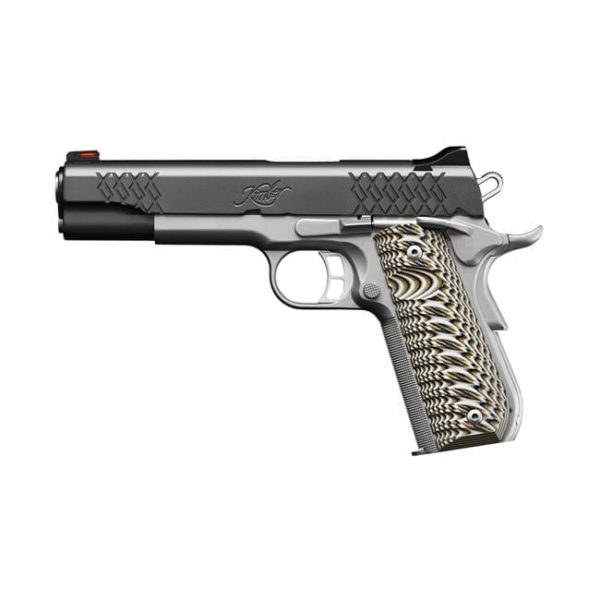 Aegis Elite Custom .45ACP, 5", Reverse Two-Tone Pistol, Fiber Optic Sights, 8rd Magazine, G-10 Grips