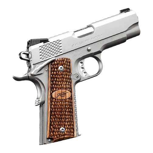 Kimber 3200195 Stainless Pro Raptor II .45ACP 4" Pistol Tritium Sights - Kimber Manufacturing, Inc. - 45 ACP