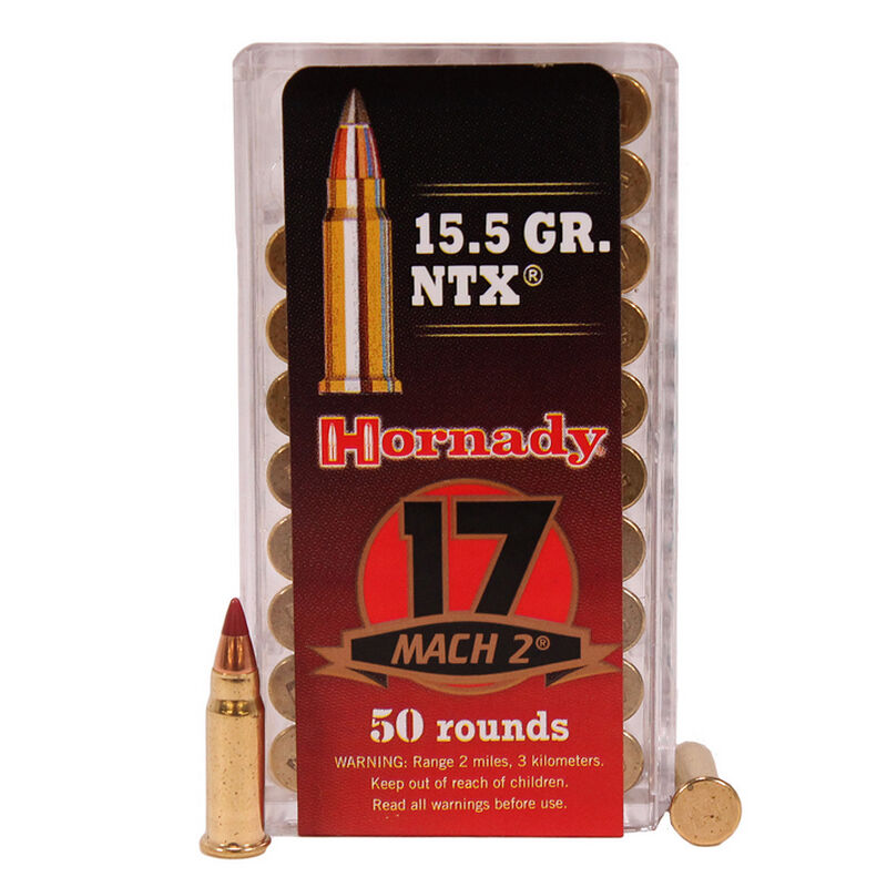 HORNADY VARMINT EXPRESS AMO 17 MACH2 15.5GR NTX 50RD (100 BOX CASE)