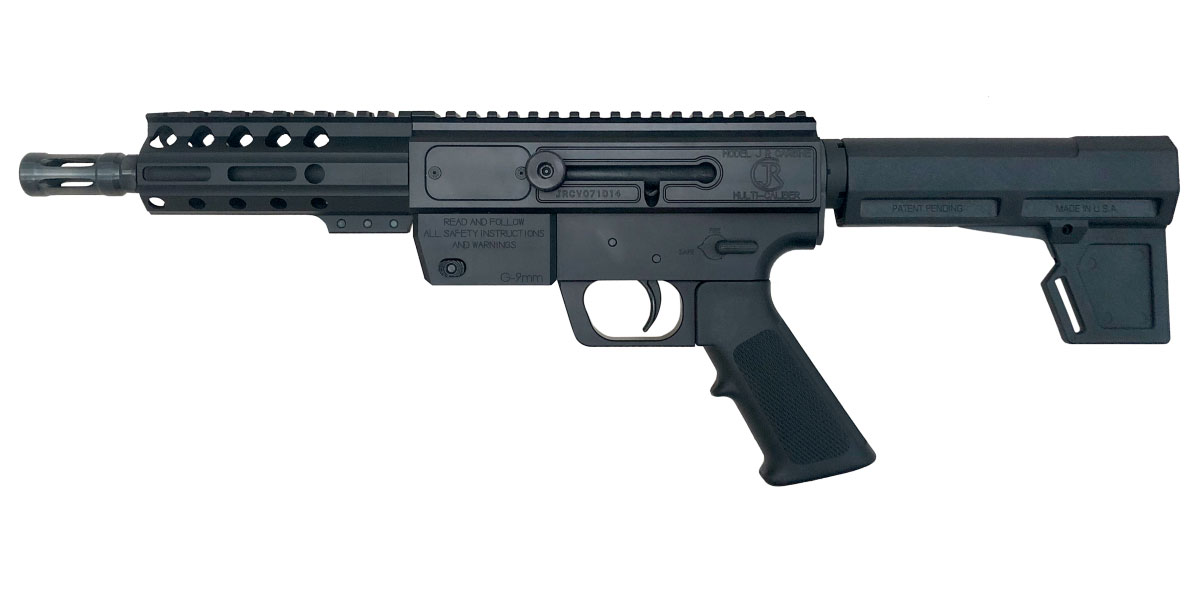 JRC GEN3 PISTOL HGA 9MM 6.5IN THREADED BBL 5.5IN M-LOK GLOCK COMPAT 15RD W/ RED DOT