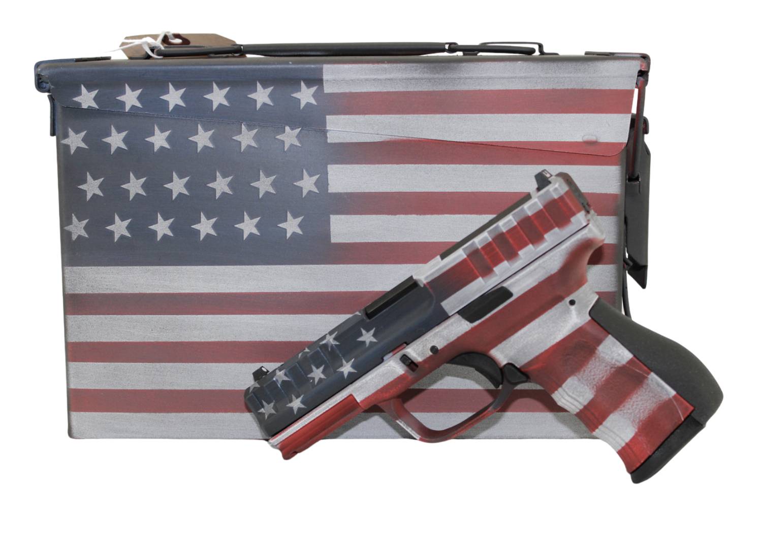 Citadel Centurion CP9 9mm Semi-Auto Pistol (Flag Cerakote) with Ammo Can