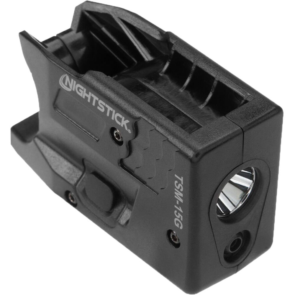 Nightstick TSM-15G Subcompact Weapon-Mounted Light w/ Green Laser (S&W Shield/Shield Plus)