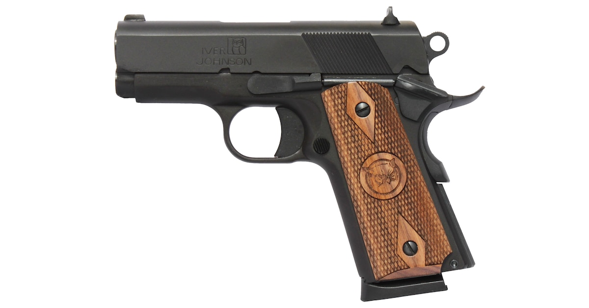 IVER JOHNSON ARMS THRASHER 1911 Officer Size 3 in .45 ACP Matte Pistol