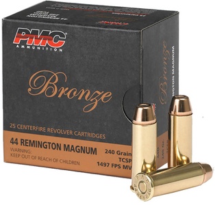 PMC Bronze .44 Magnum 240 Grain TC-SP Handgun Ammo (25 Rounds)