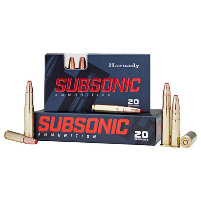 Hornady Subsonic .450 Bushmaster 395gr SUB-X (20 Rounds)