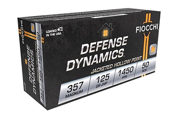 Fiocchi .357 Magnum 125 Grain JHP Ammunition (Box of 50)