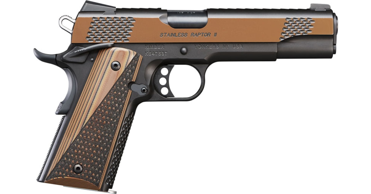 KIMBER STS RAPTOR II .45ACP 5" STAINLESS