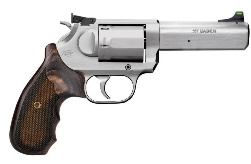 Kimber 3400032 K6s .357Mag 4" Stainless Revolver DA/SA Fiber Optic Sights - Kimber Manufacturing, Inc. - 357 Magnum