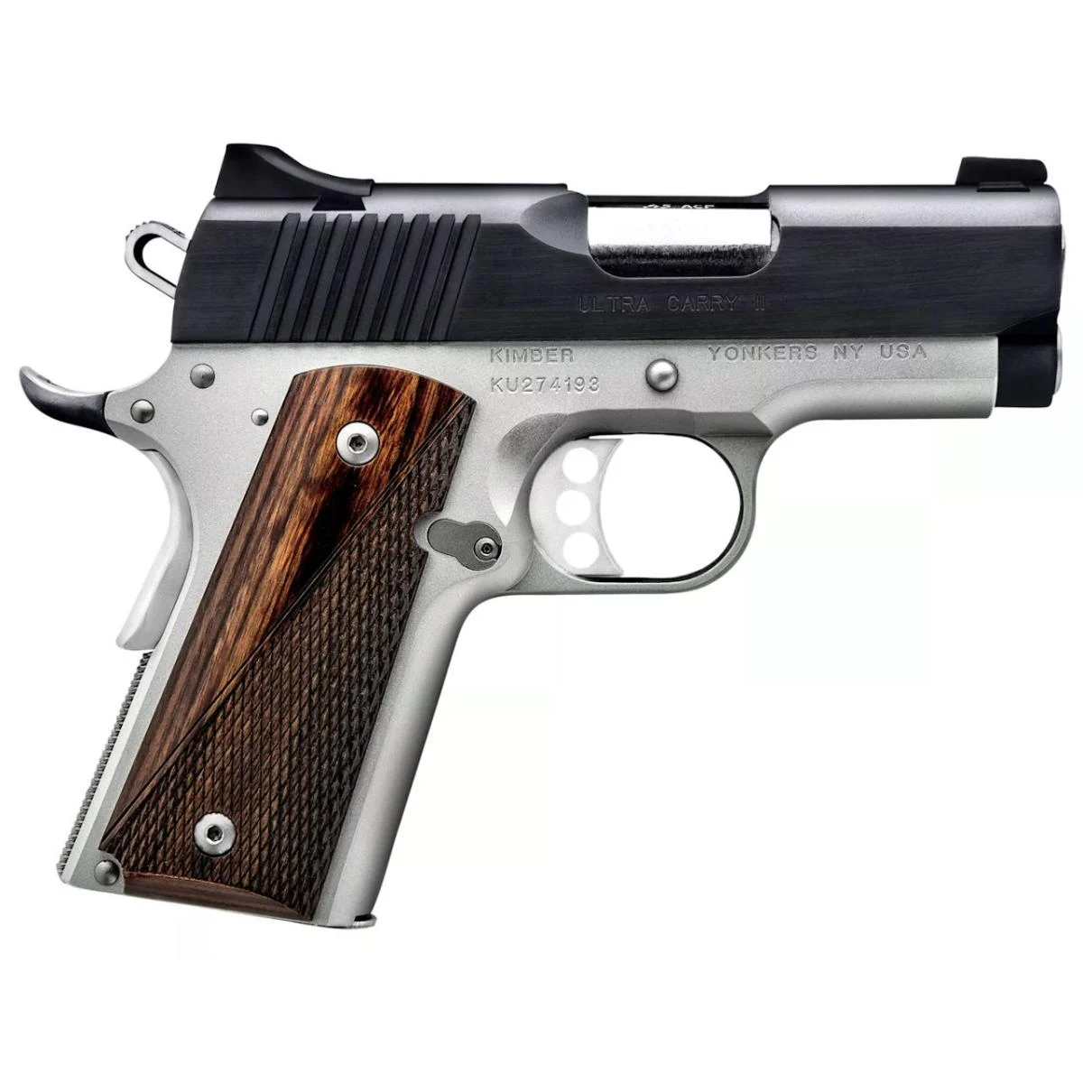 Kimber Ultra Carry II Two-Tone 1911 Pistol in .45 ACP