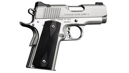 Kimber 3200062CA Stainless Ultra Carry II .45 ACP 7+1 Red Fiber Optic