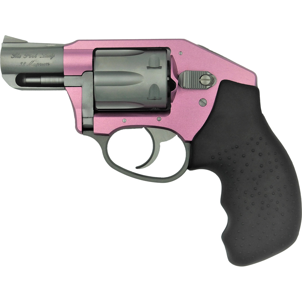 CHARTER ARMS THE PINK LADY OFF DUTY .32 MAG. ALUMINUM 6 SHOT 2IN FIXED CONCEALED PINK STAINLESS STEEL 53251