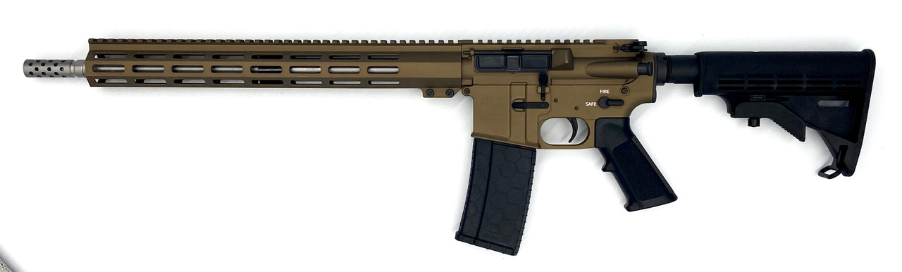 GLFA 223 WYLDE LEFT HANDED RIFLE BRONZE 16IN BARREL 15.125IN MLOK 30RD  GL15223SSL BRZ