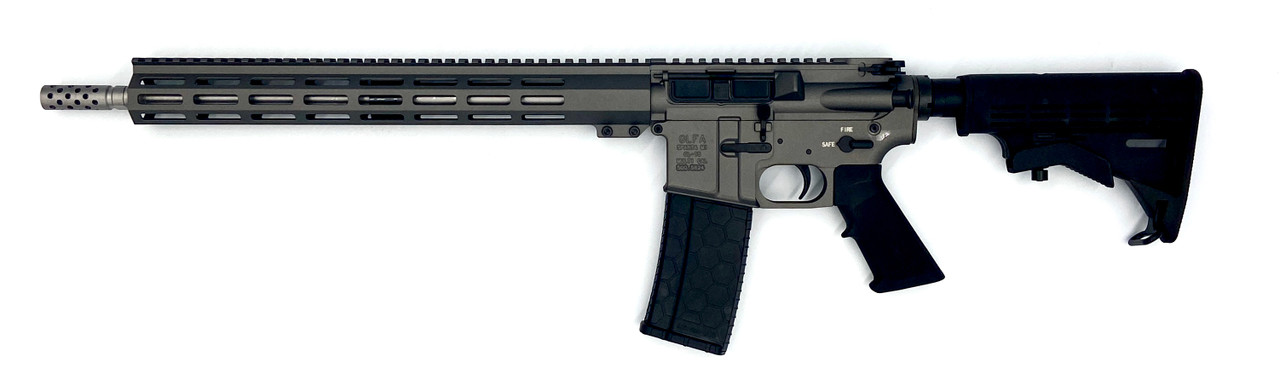 GLFA 223 WYLDE LEFT HANDED RIFLE TUNGSTEN 16IN BARREL 15.125IN MLOK 30RD GL15223SSL TNG