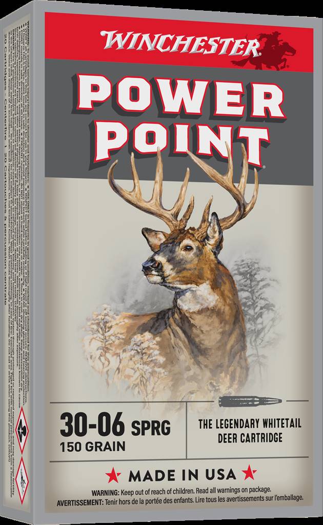 Winchester Super-X Power Point .30-06 Springfield 150gr PSP (20 Rounds)