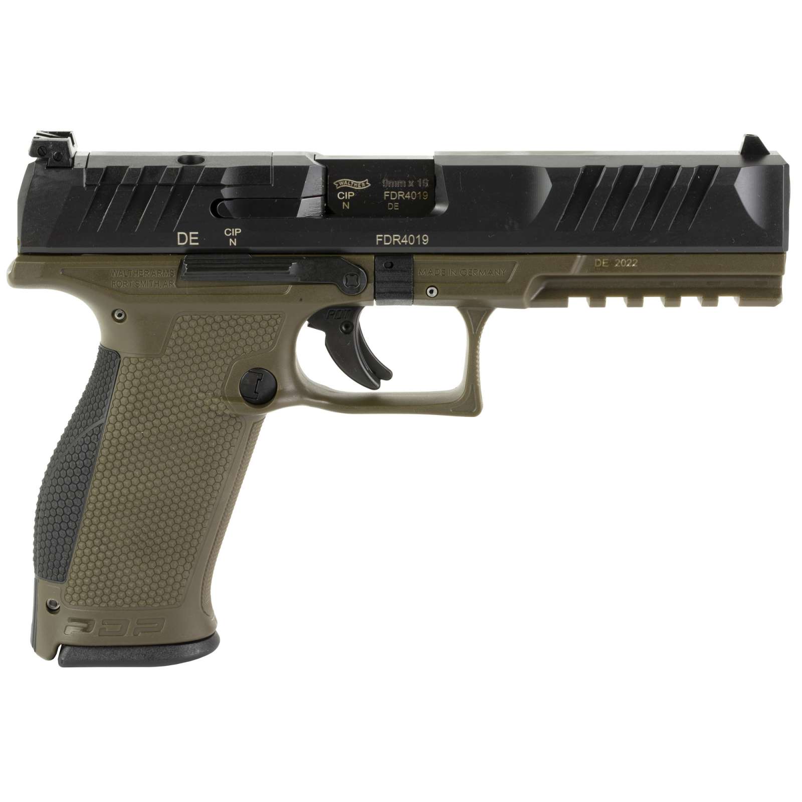 Walther PDP Full Size Optic Ready 9mm 5in Semi-Automatic Pistol