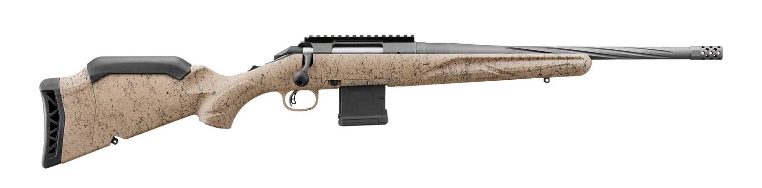 Ruger 5.56 NATO 16.1" Spiral Fluted Barrel Cobalt Cerakote Gen II Stock - Ruger - 223 REM/5.56 NATO