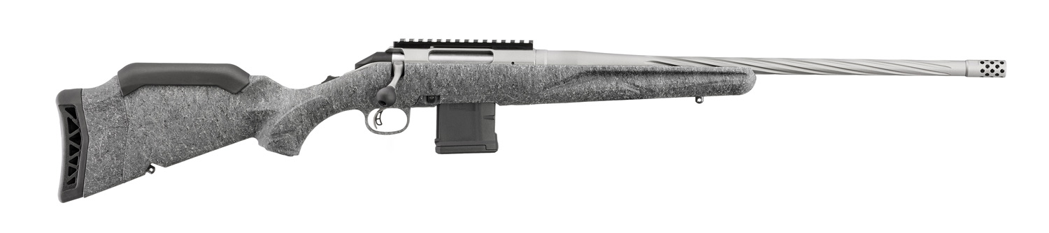 Ruger 46909 American Rifle Gen II 223 Rem 20" Fluted Barrel Gray Stock - Ruger - .223 Rem