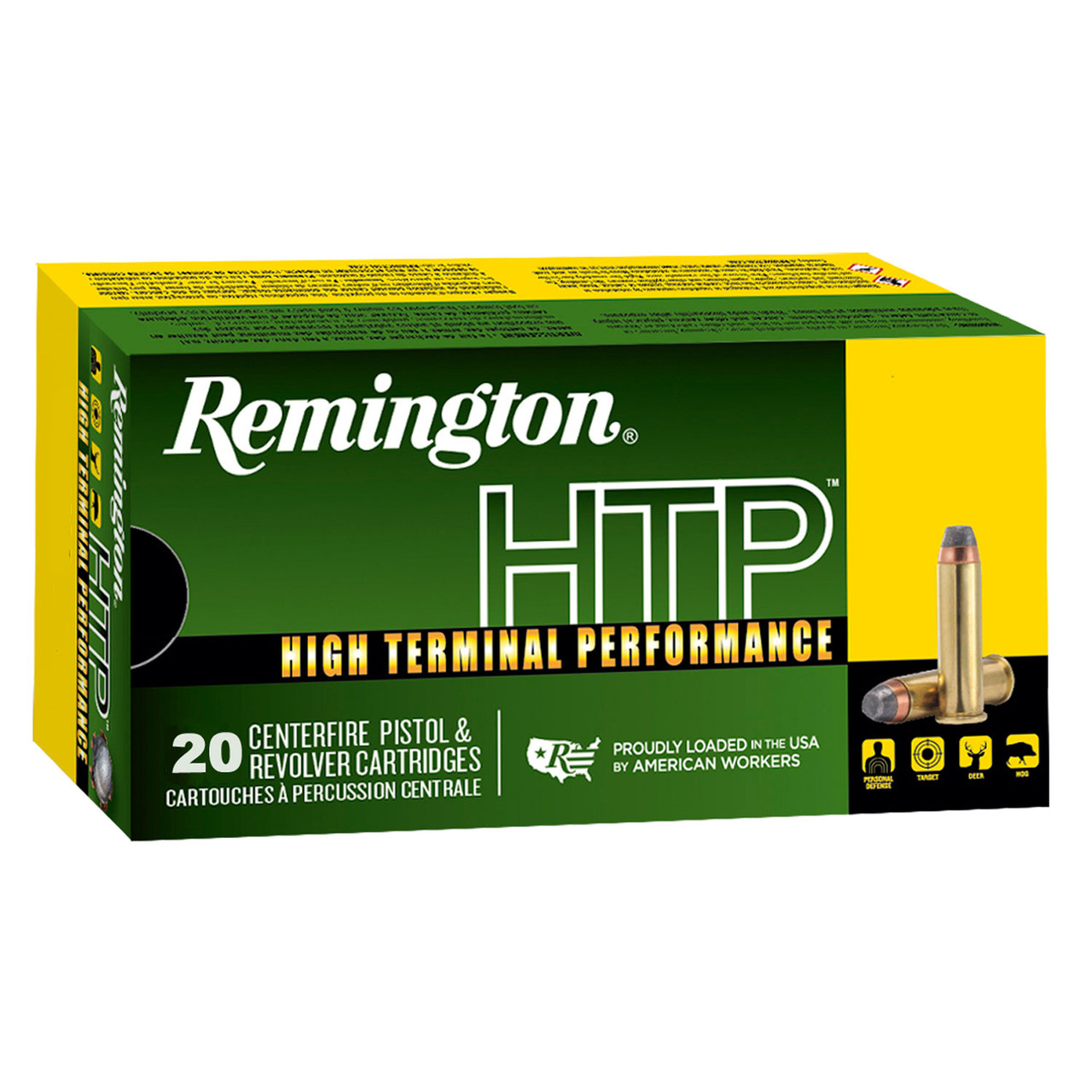 Remington HTP JHP Handgun Ammo