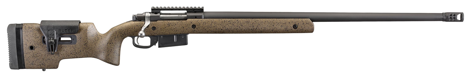 Ruger Hawkeye LR Target 6.5 PRC 26" Bolt-Action Rifle (Threaded Barrel) w/ 5rd Detachable Mag