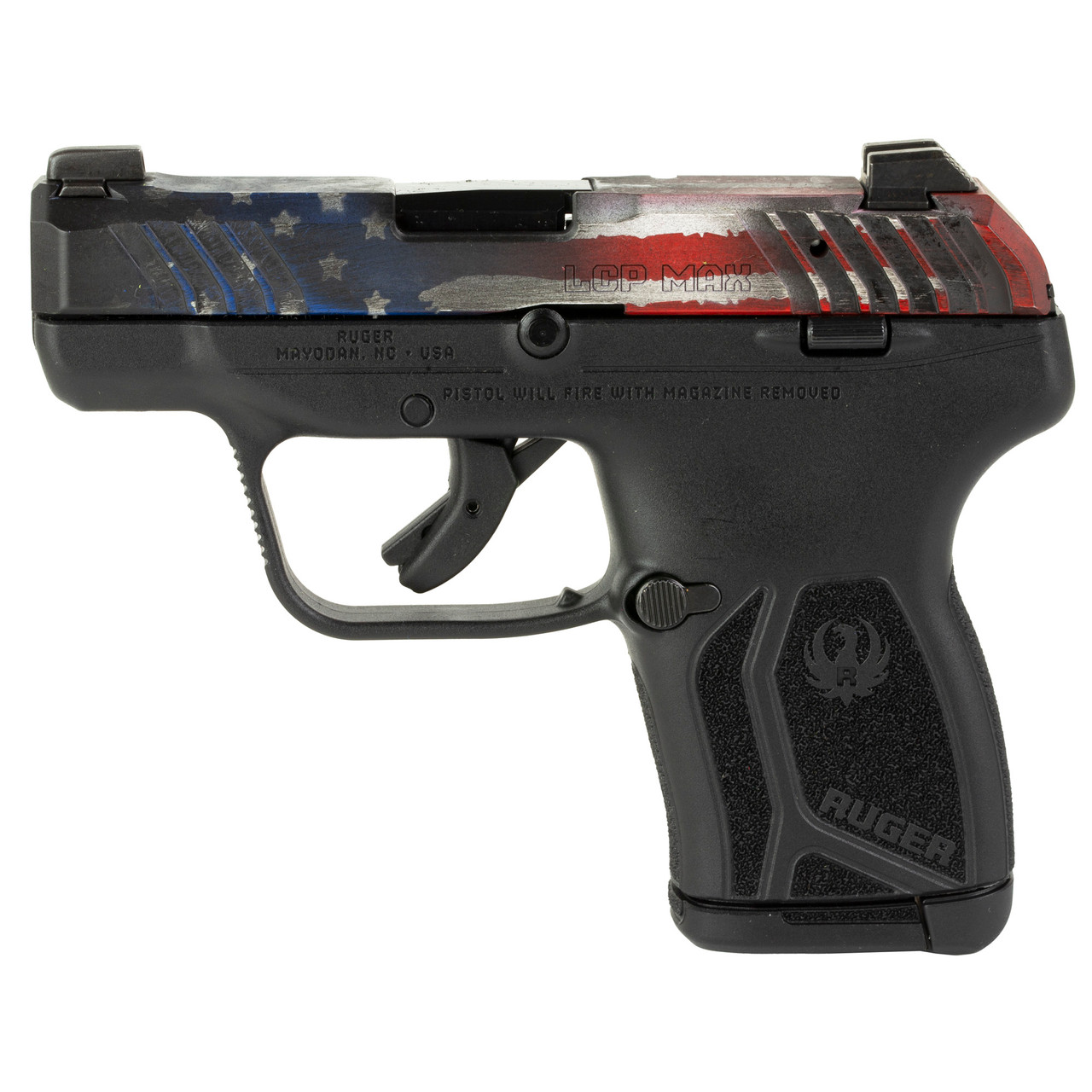 Ruger LCP Max .380 Auto American Flag Cerakote 10+1