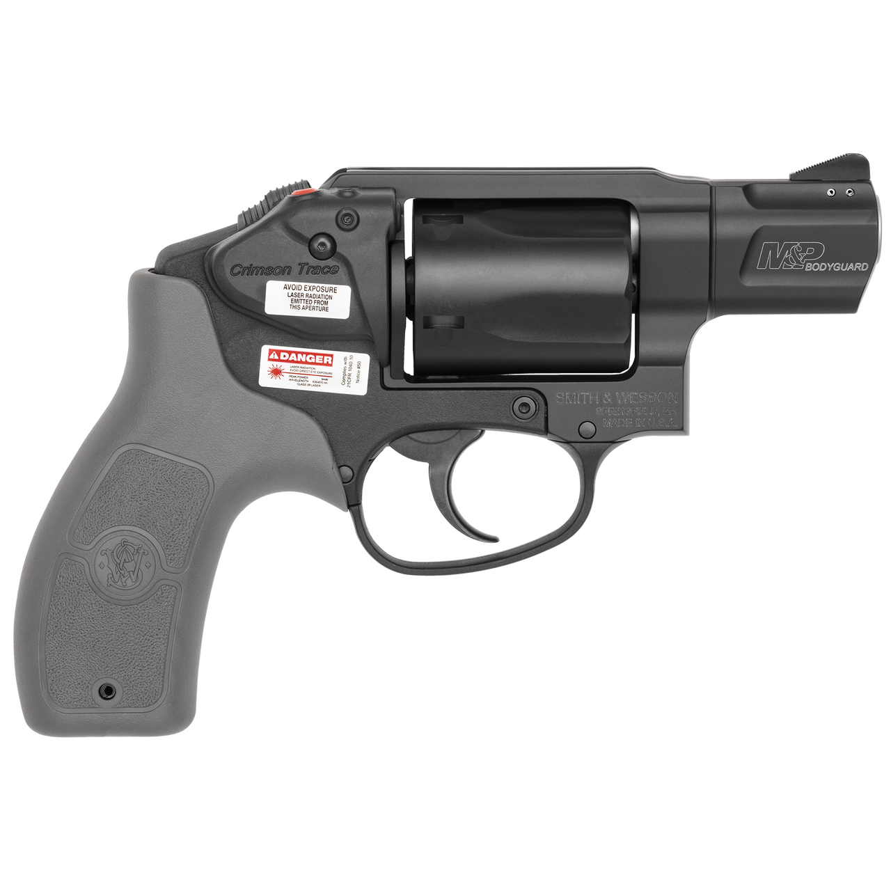 Smith & Wesson M&P Bodyguard 38 Revolver with Crimson Trace Laser
