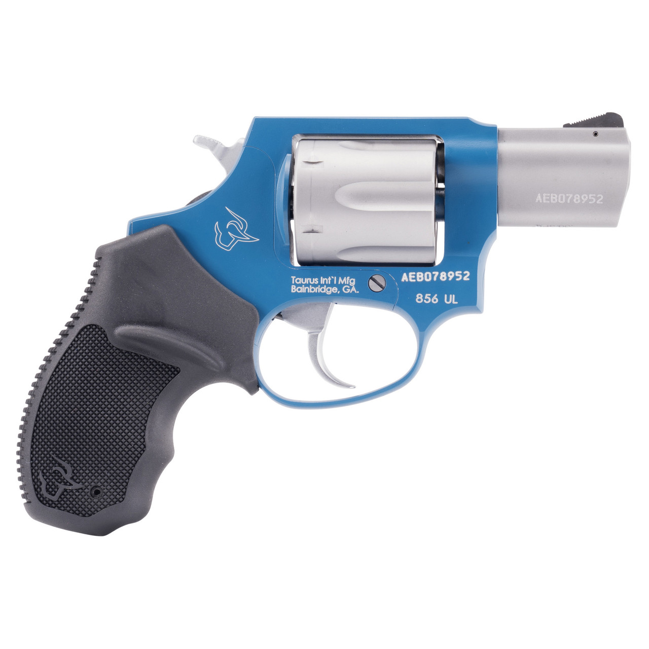 Taurus 856 Ultra-Light .38 Special 2" Sky Blue/Stainless Steel 6-Shot Revolver