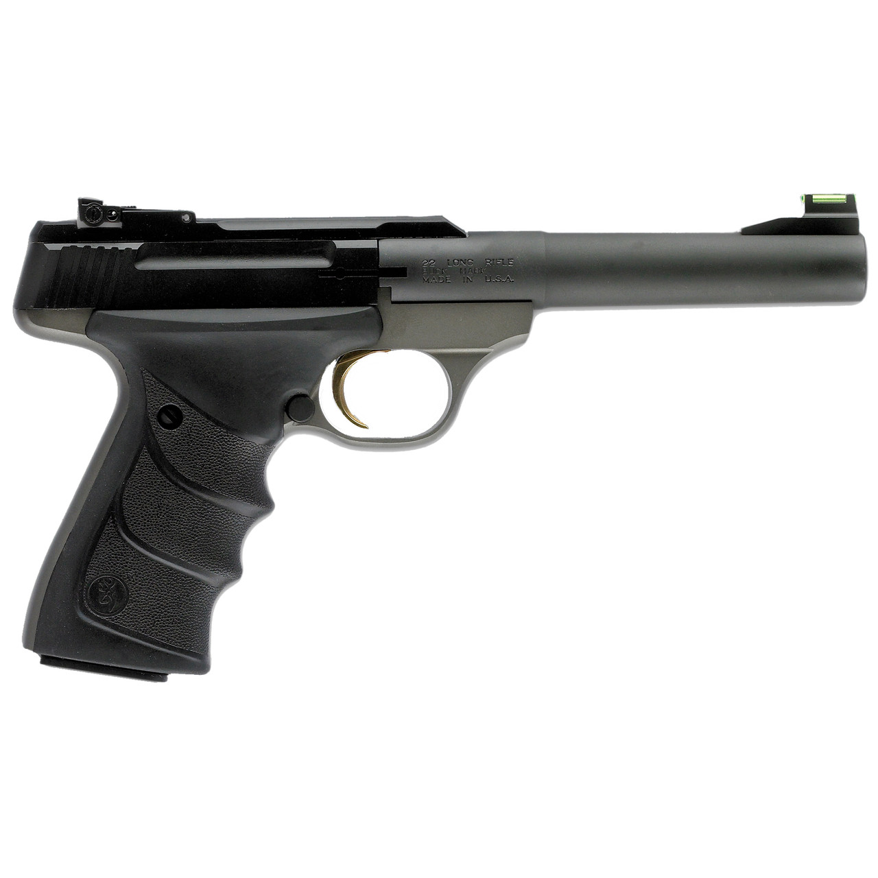 Browning Buck Mark Practical URX .22 LR 5.5" Matte Gray Fiber Optic