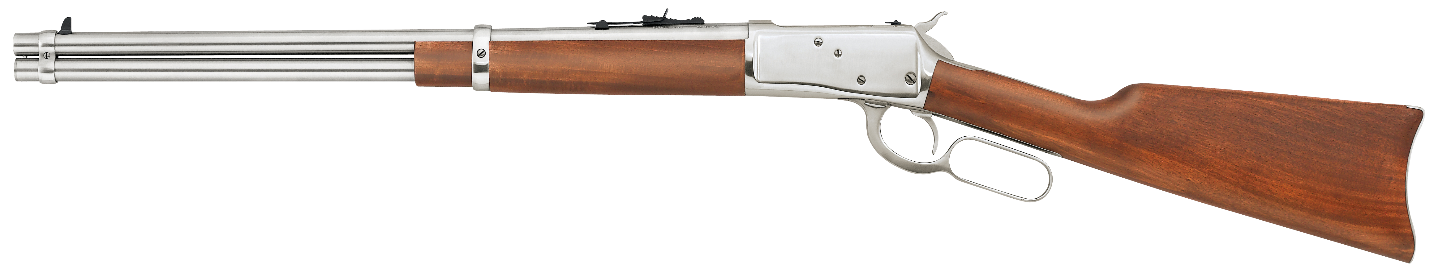 ROSSI R92 RIL 44 MAG 20" BBL POLISHED SS WOOD STOCK 10/RD