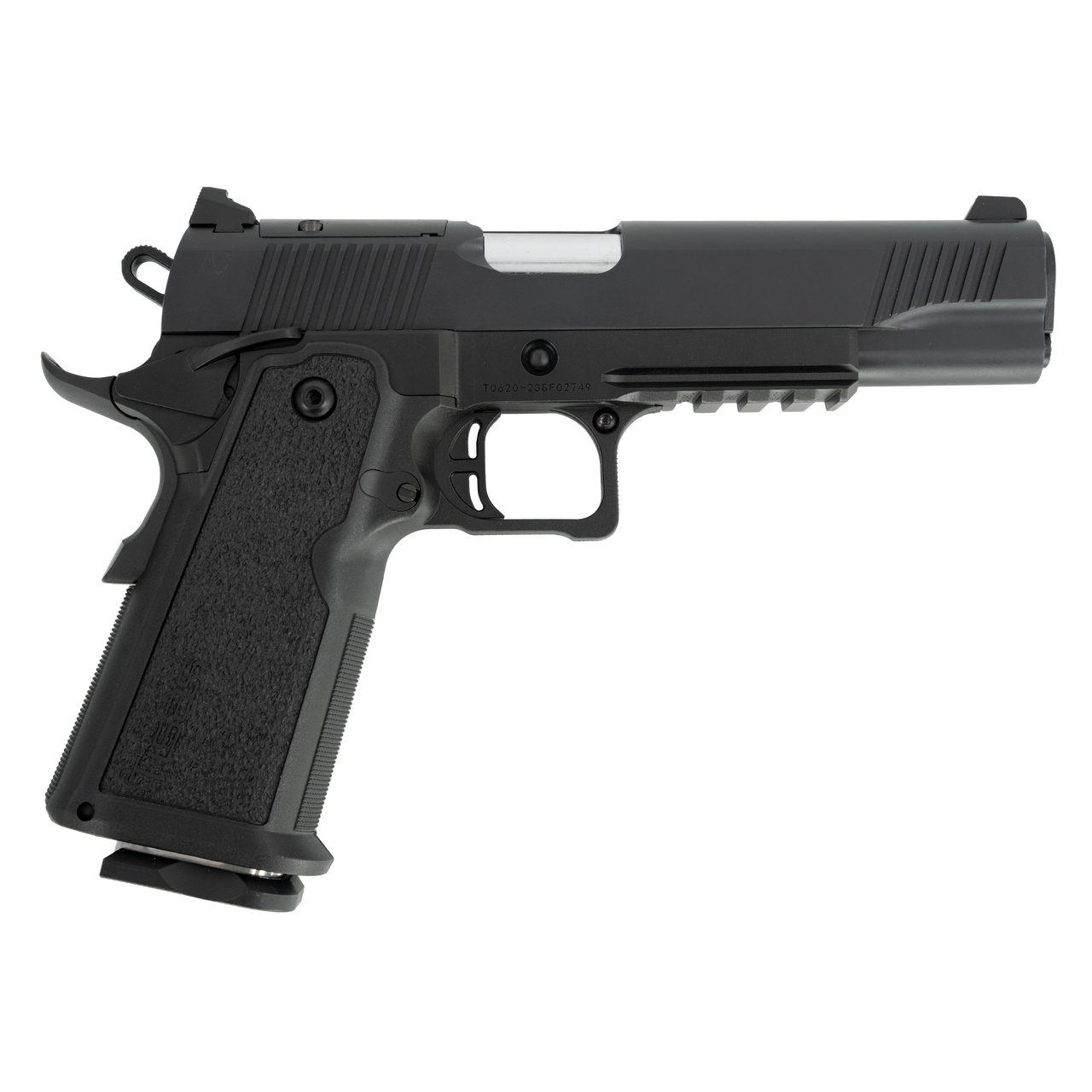 TISAS 1911 DUTY B9R DS HGA 9MM 4.25IN BBL FS BLACK 2 17RD MAGS RAIL