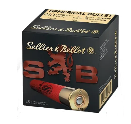 Sellier & Bellot SB410A Hunting .410 Bore 2-1/2" 000 Buckshot Shotshell