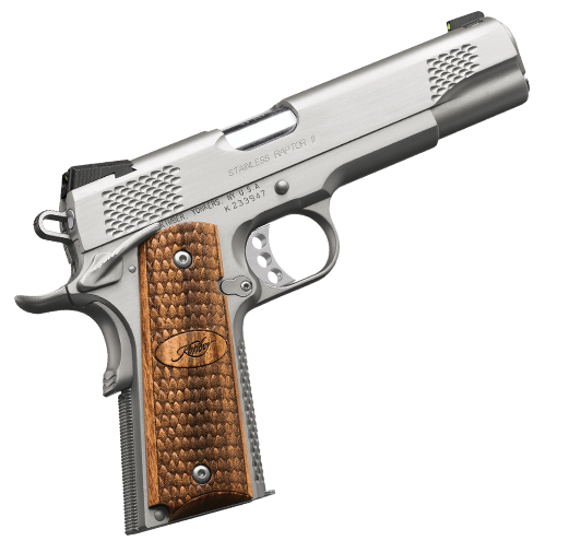 Kimber 3200181 Stainless Raptor II .45ACP Pistol Tritium Sights 8rd