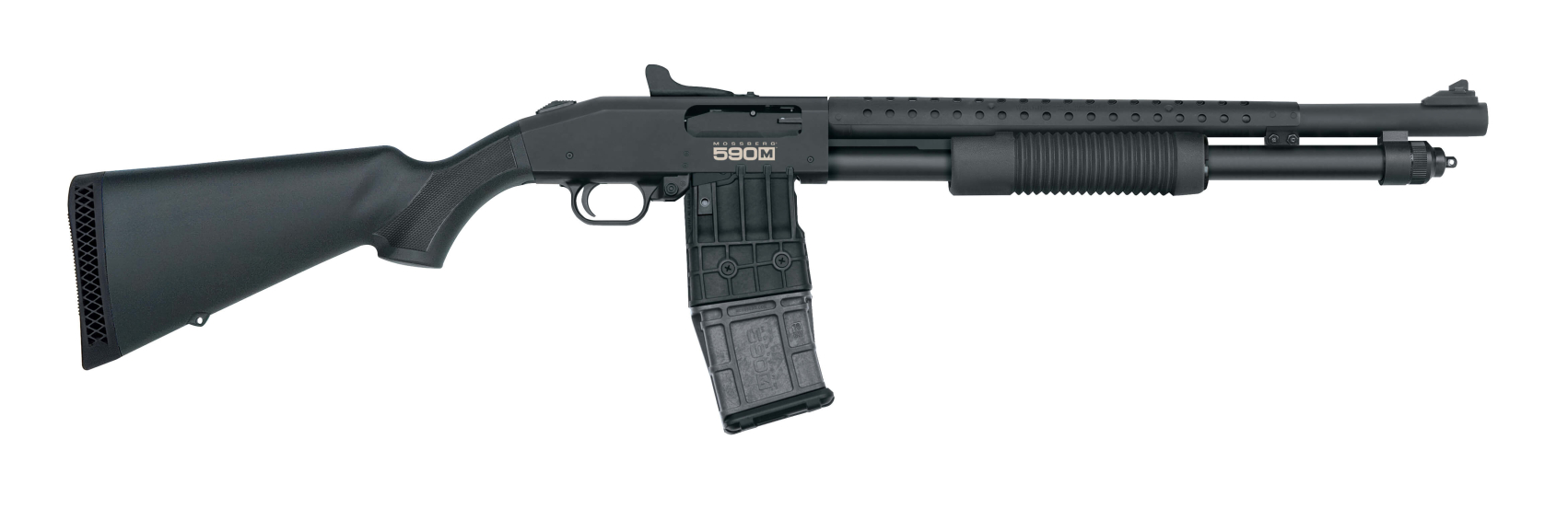 Mossberg 590M Mag-Fed Pump-Action 12 Gauge Shotgun