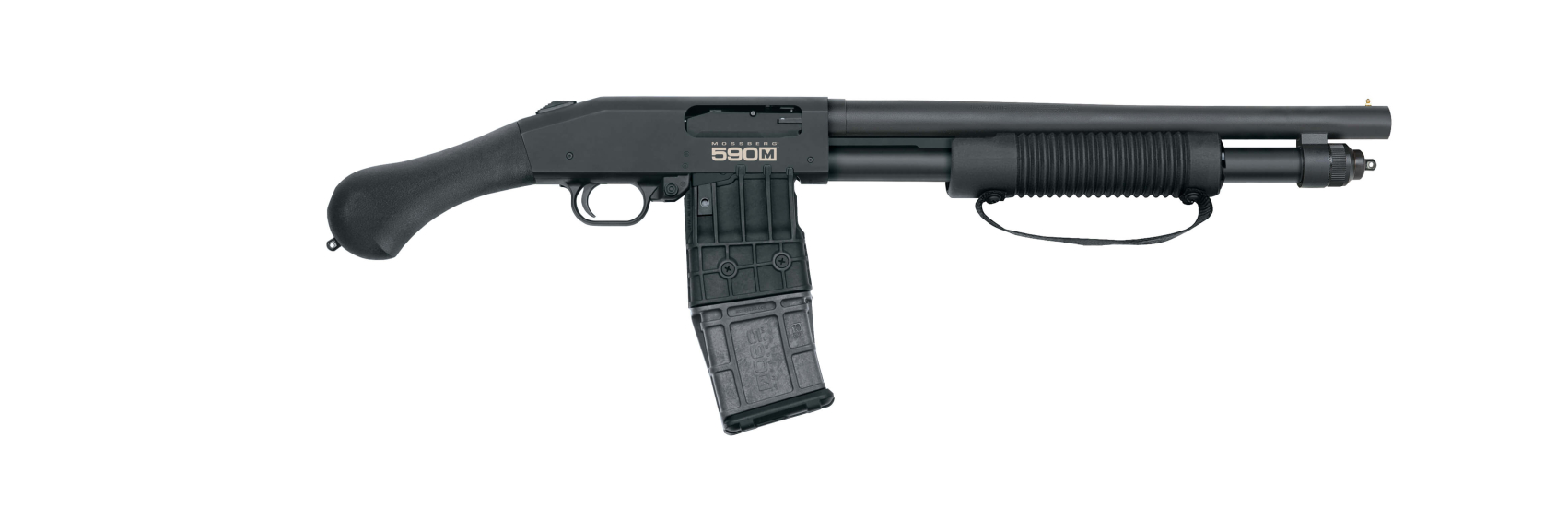 Mossberg 590M Shockwave 12 Gauge Mag-Fed Pump-Action Shotgun
