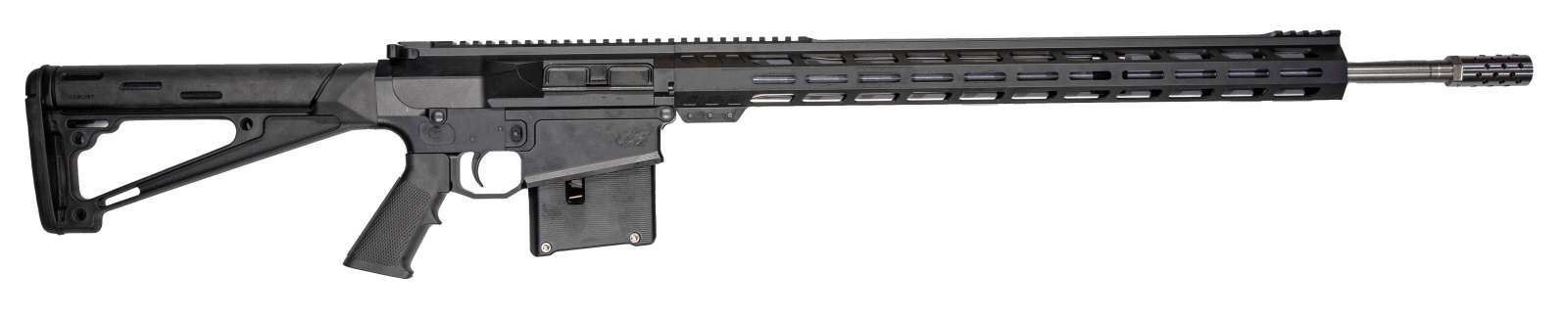 Great Lakes Firearms GL10 7mm Rem Mag AR-10 Style Semi-Auto Rifle (24in, 5rd)