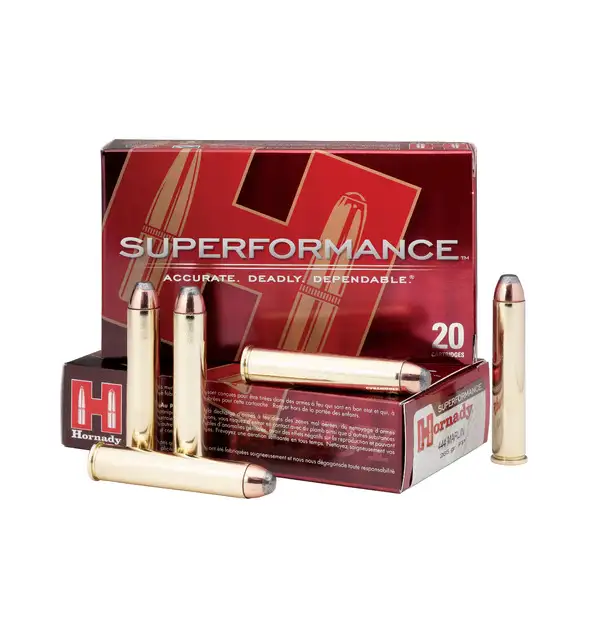 Hornady Superformance .444 Marlin 265gr InterLock Flat Point Ammo